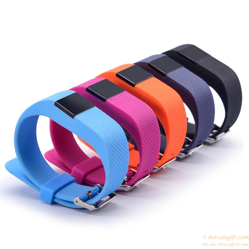 hotsalegift waterproof bluetooth smart pedometer bracelet heart rate tracker sports wristband fitness 10