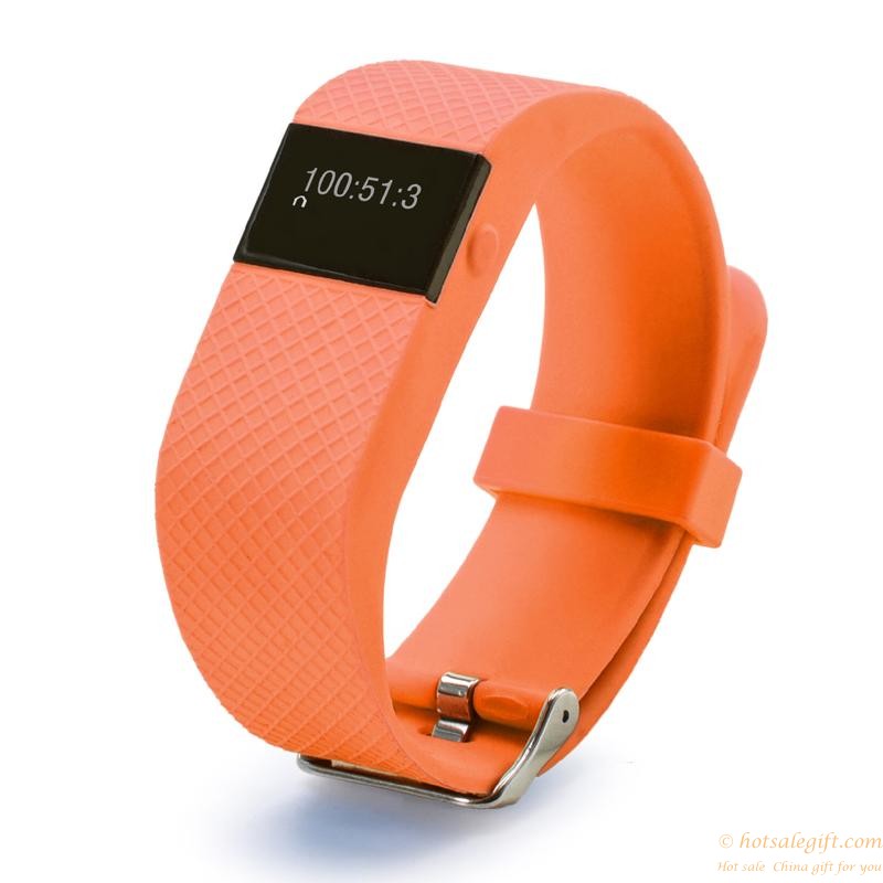 hotsalegift waterproof bluetooth smart pedometer bracelet heart rate tracker sports wristband fitness 4