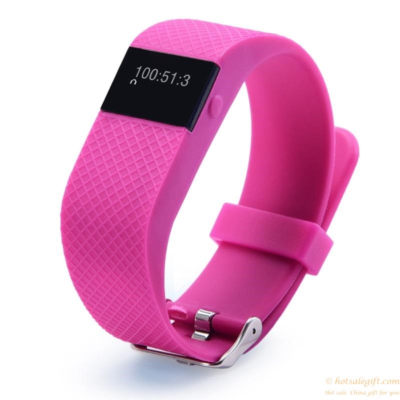 hotsalegift waterproof bluetooth smart pedometer bracelet heart rate tracker sports wristband fitness 8