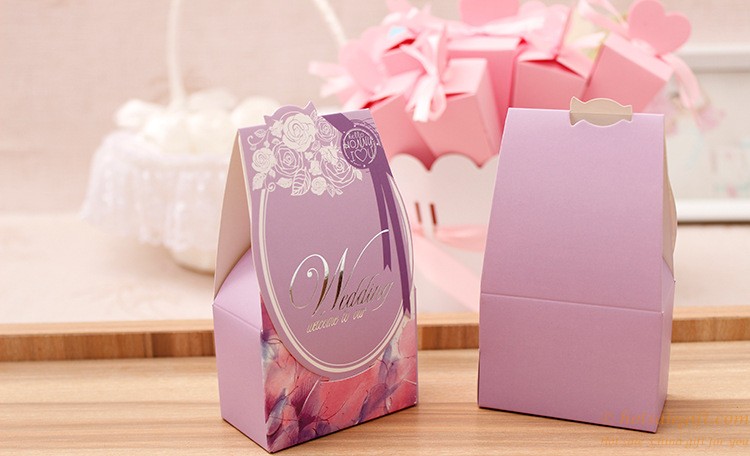 hotsalegift wedding color printing paper candy box 3