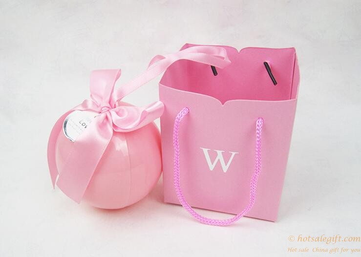 hotsalegift wedding paper candy bags plastic ball shape crystal candy box 5