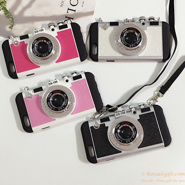hotsalegift 3d vintage camera design tpu phone case iphone 6s6splus