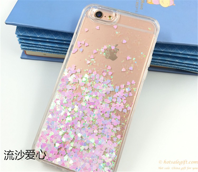 hotsalegift bling dynamic liquid glitter stars quicksand case cover apple iphone 66 1