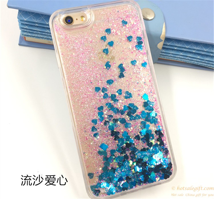 hotsalegift bling dynamic liquid glitter stars quicksand case cover apple iphone 66 2