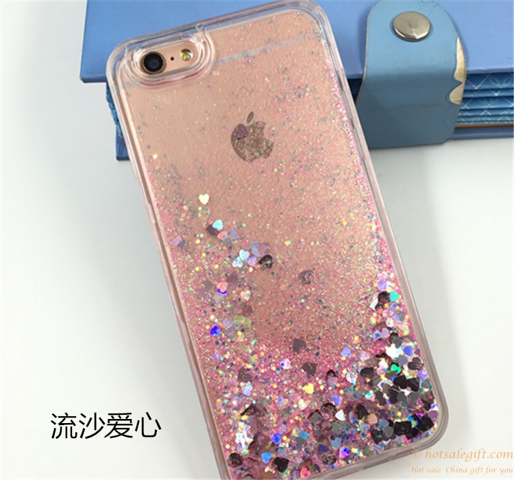 hotsalegift bling dynamic liquid glitter stars quicksand case cover apple iphone 66 4