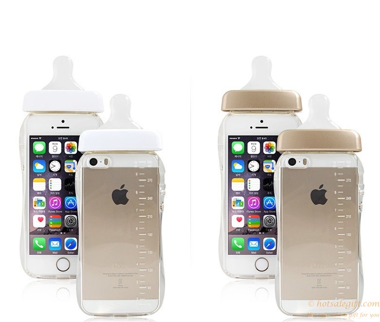 hotsalegift lanyard bottle soft pacifier silicone protective phone case 4