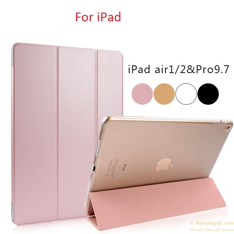 hotsalegift smart cover pu leather case stand holder protection ipad 4