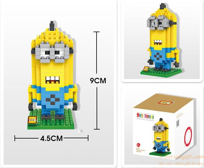 hotsalegift creative design minions despicable children toy building blocks 1