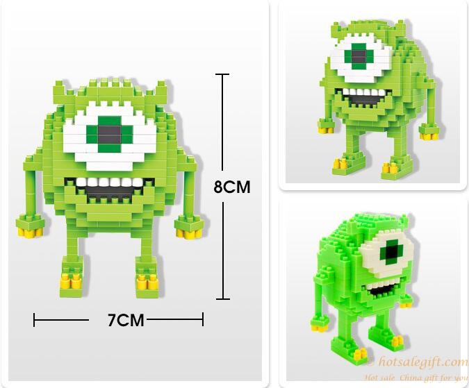 hotsalegift creative design minions despicable children toy building blocks 3