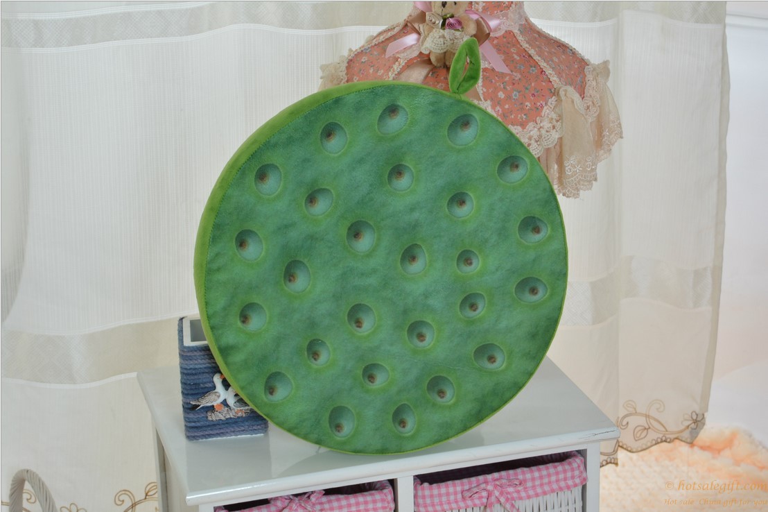 hotsalegift creative wholesale 3d soft plush fruits design pillow seat cushion 2