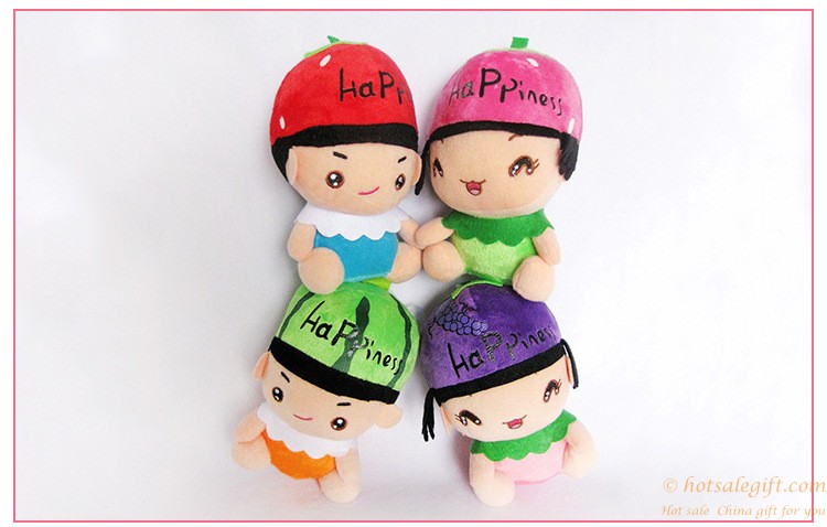 hotsalegift design wholesale watermelon plush toys doll 1