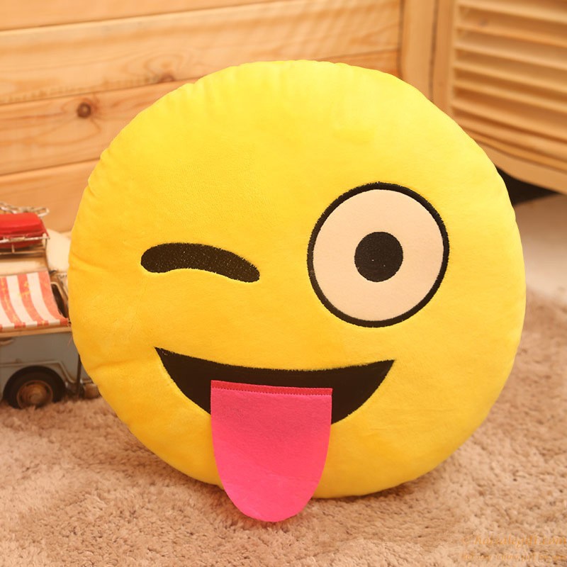 hotsalegift funny design wholesale wechat emoticon cushion emoji pillow 7
