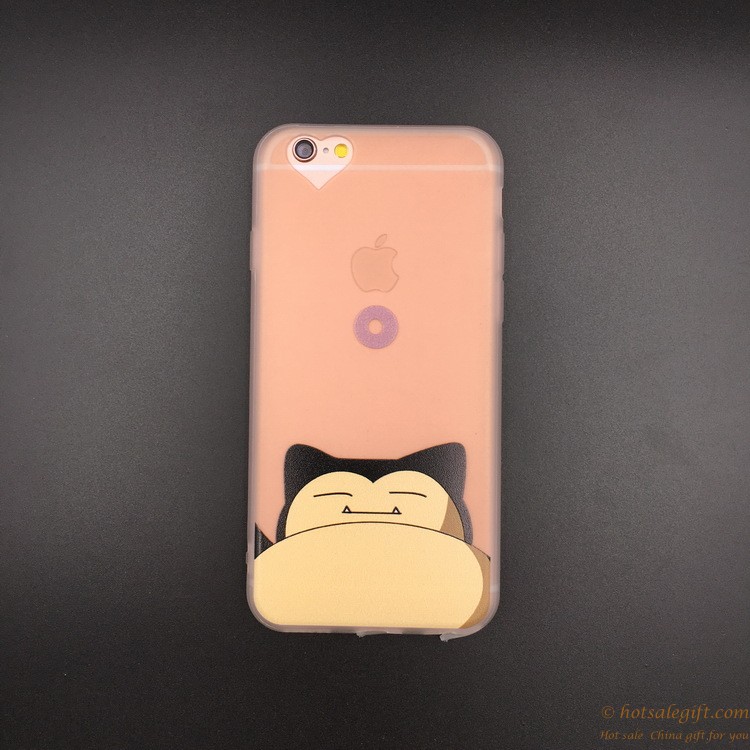 hotsalegift high quality pokemon silicone phone case iphone oem production 4
