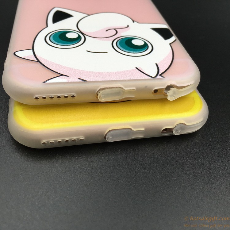 hotsalegift high quality pokemon silicone phone case iphone oem production 9