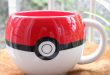 Pokeball Ceramic Mug Water Cup Cartoon Pokemon Milk Mug