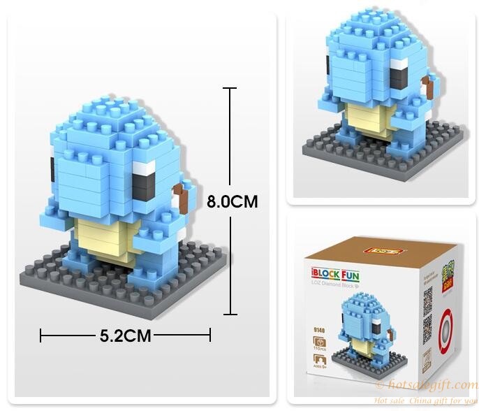 hotsalegift pokemon pikachu 3d puzzle building blocks intelligence educational toys kids 3