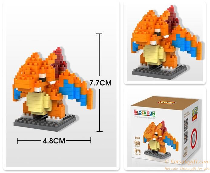 hotsalegift pokemon pikachu 3d puzzle building blocks intelligence educational toys kids 6