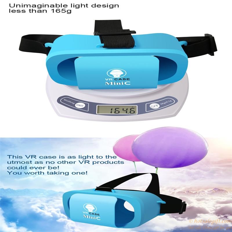 hotsalegift portable vr box mini virtual reality vr 3d glasses 4755inch smartphones 1