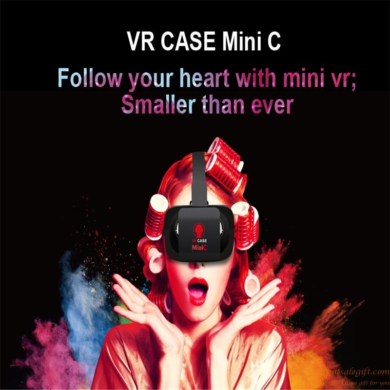 hotsalegift portable vr box mini virtual reality vr 3d glasses 4755inch smartphones 9