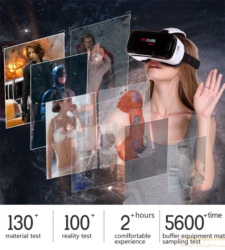 hotsalegift vr case rk6th virtual reality 3d glasses vr box helmet smartphones 476 inch 27