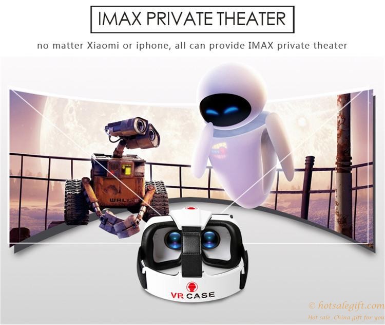 hotsalegift vr case rk6th virtual reality 3d glasses vr box helmet smartphones 476 inch 32