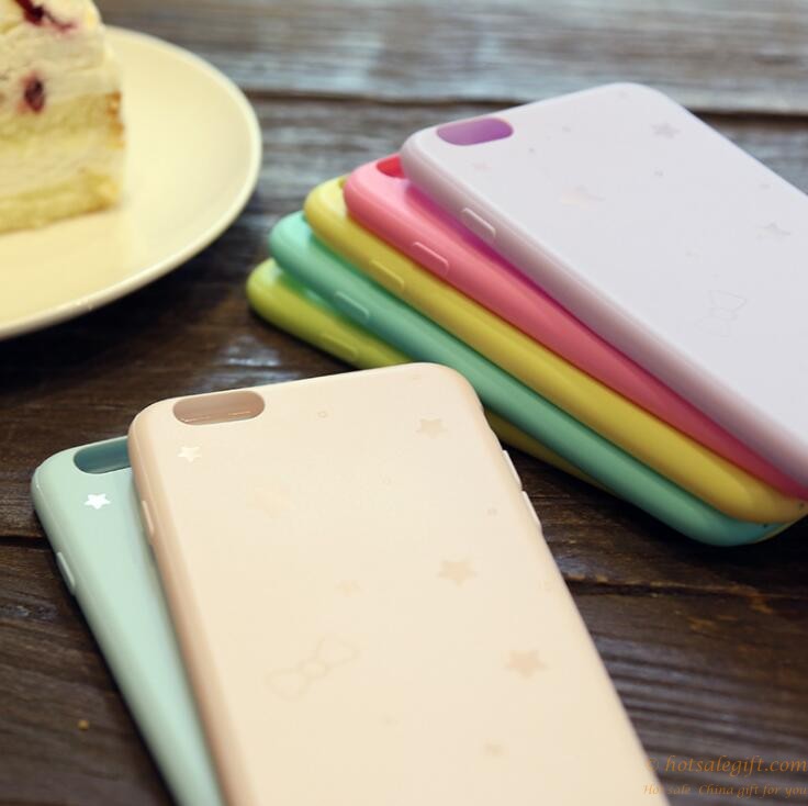 hotsalegift candy colors silicon soft tpu phone cases iphone 66s77plus 2