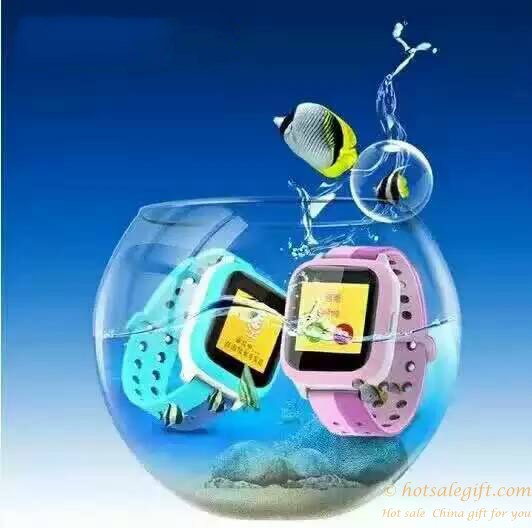 hotsalegift children smart watch phone waterproof color touch screen gps wifi positioning voice chat 3