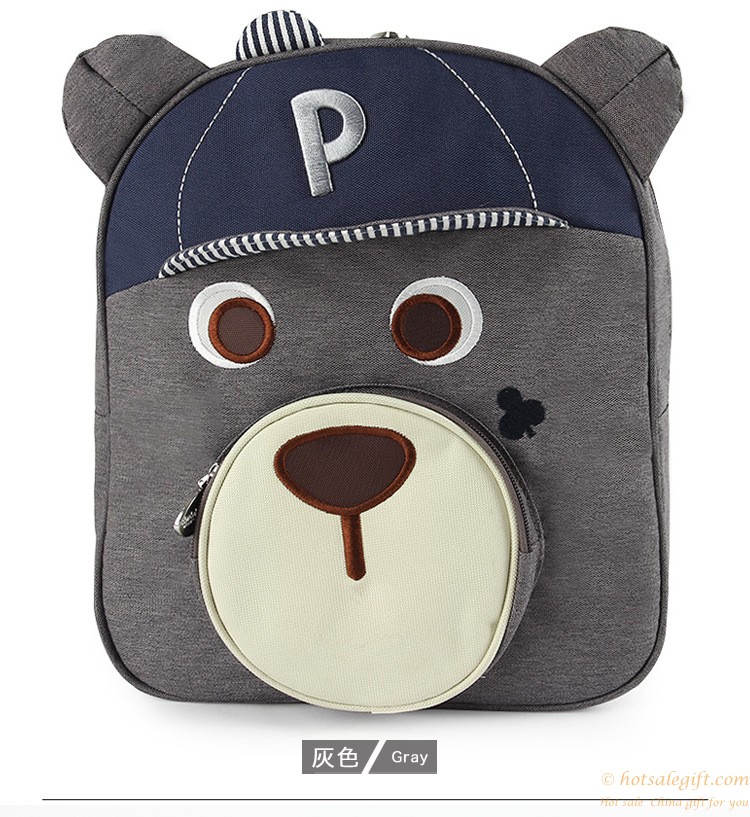 hotsalegift cute bear design cartoon children schoolbag 2