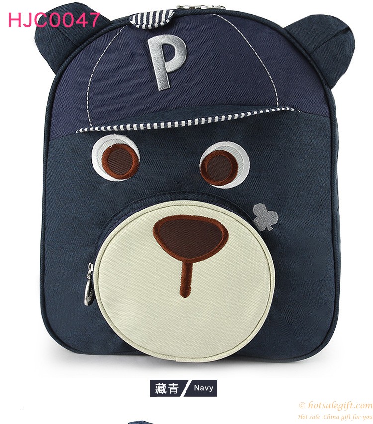 hotsalegift cute bear design cartoon children schoolbag 4