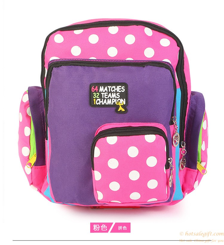 hotsalegift cute cartoon bear school backpack child school bag 6