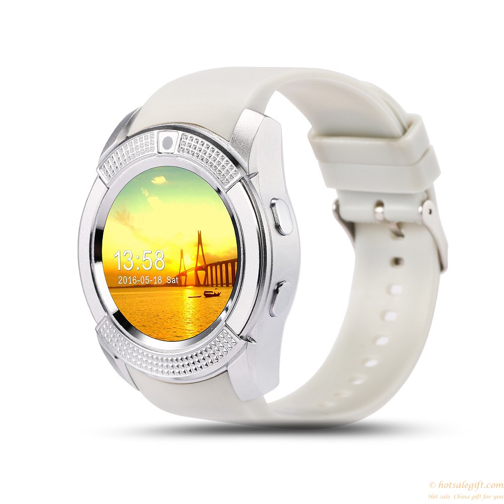 hotsalegift design android based bluetooth smart watch 03m camera tf card 7