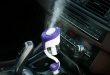 Ultrasonic nebulizer humidifier aromatherapy car air purification