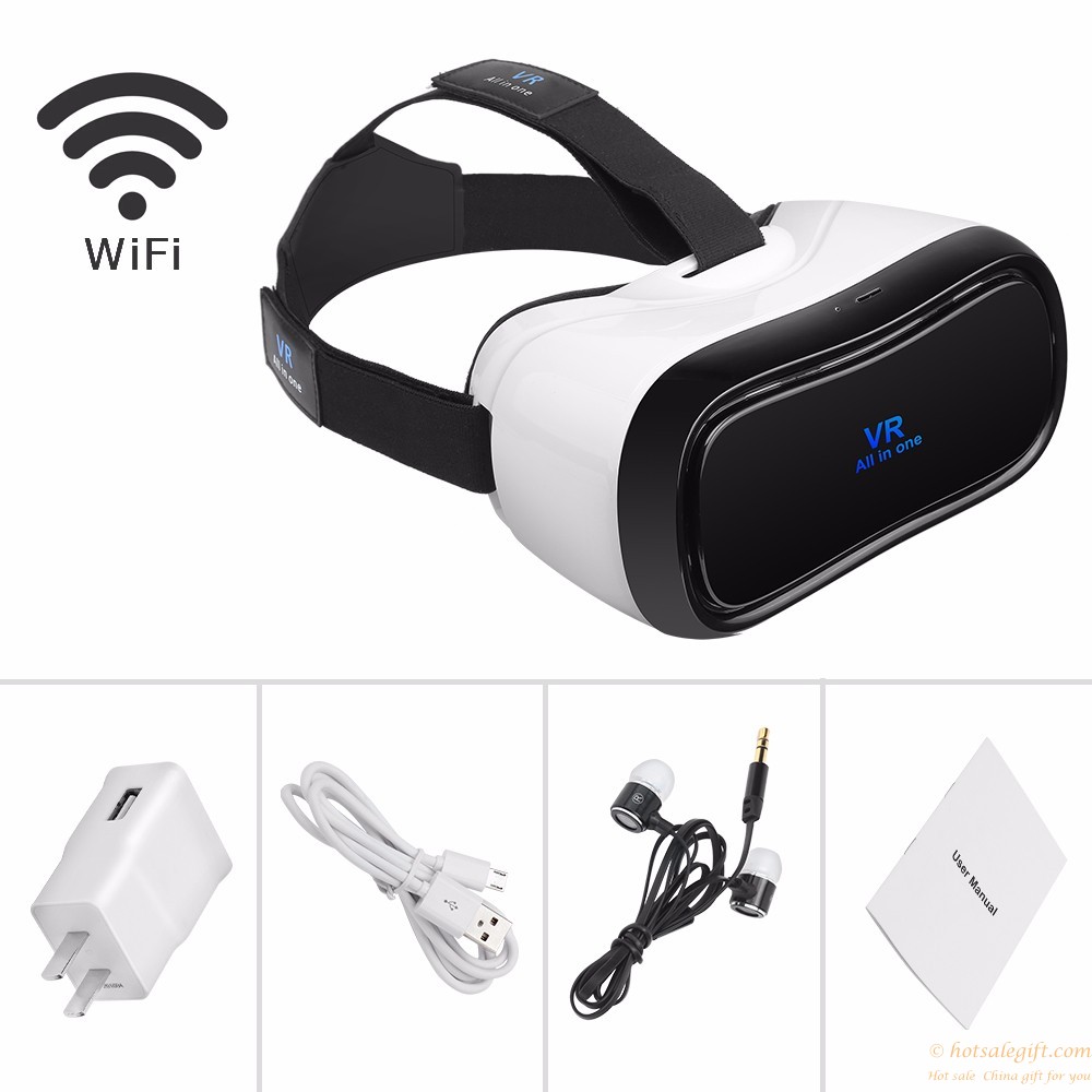 hotsalegift vr 360 degree camera 1080p immersive experience virtual reality glasses helmet 12