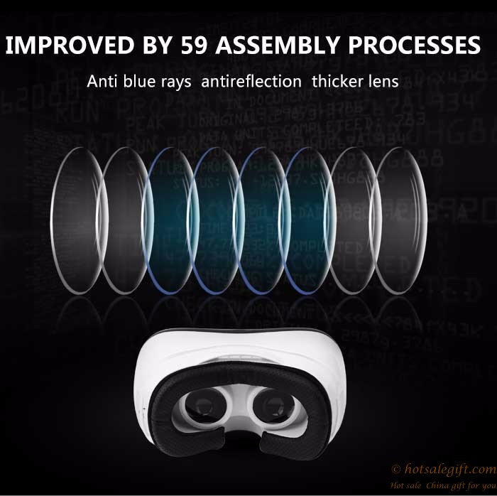 hotsalegift vr 360 degree camera 1080p immersive experience virtual reality glasses helmet 5