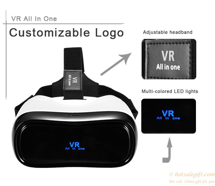 hotsalegift vr 360 degree camera 1080p immersive experience virtual reality glasses helmet 7