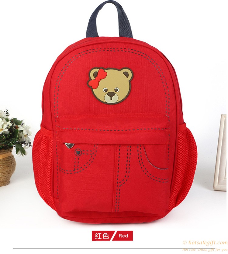 hotsalegift wholesale lovely bear children school bags backpack 5