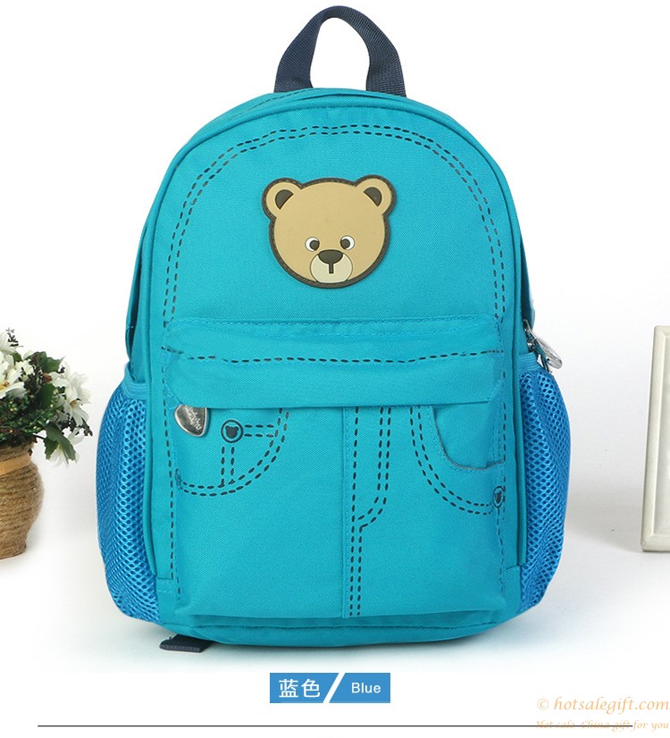 hotsalegift wholesale lovely bear children school bags backpack 6