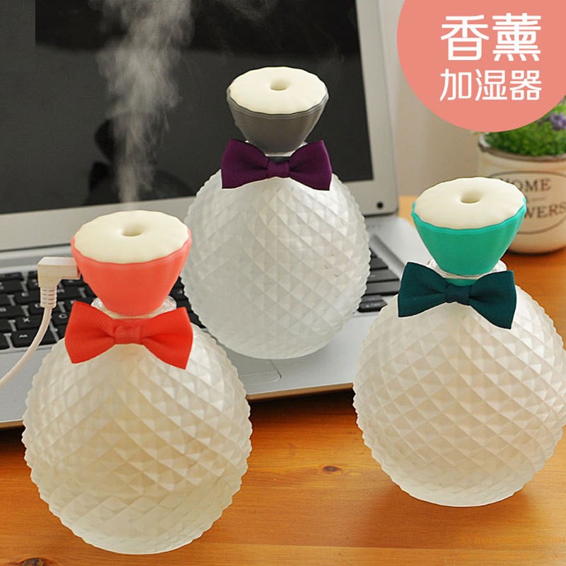 hotsalegift cool crystal bottle mini steam humidifier air purifier aroma mini fogger