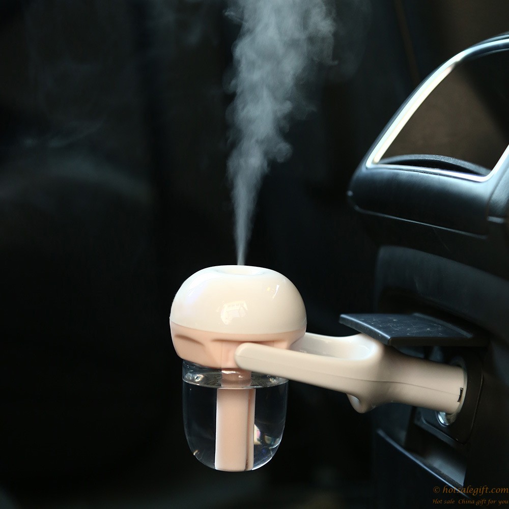 hotsalegift mini usb humidifier ultrasonic aroma diffuse car humidifier 2