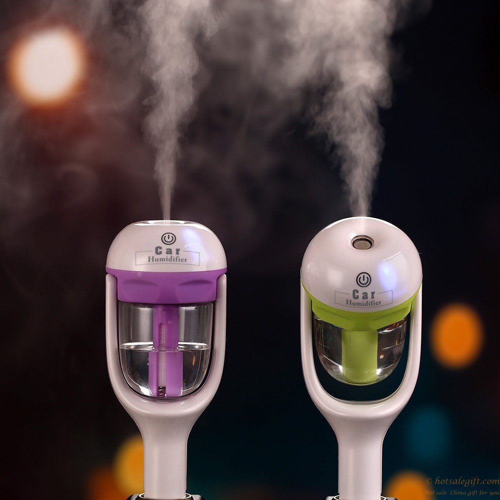 hotsalegift mini usb humidifier ultrasonic aroma diffuse car humidifier 7