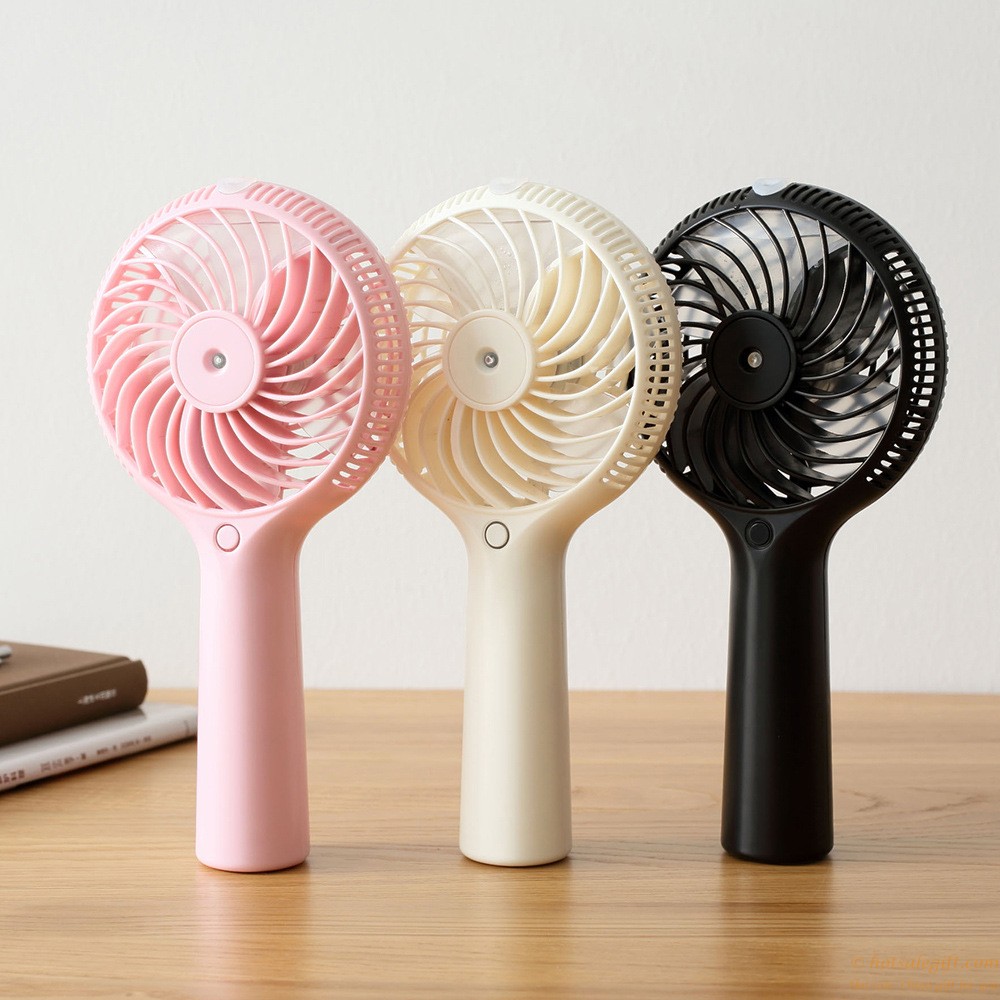 hotsalegift usb mini cooling portable rechargeable misting fan humidifier