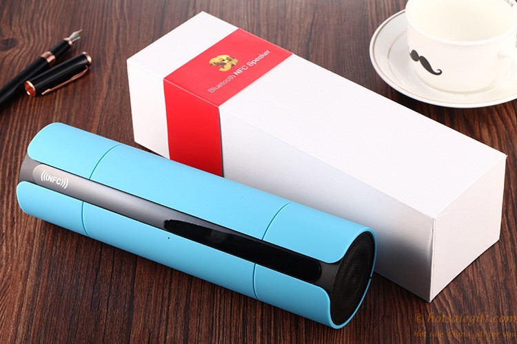 hotsalegift high quality touchscreen nfc hifi bluetooth speaker portable stereo loudspeaker 9