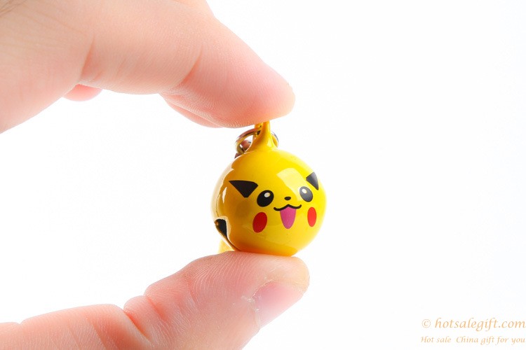 hotsalegift pikachu pokeball jingle bells pendant pokemon toy 6