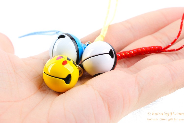 hotsalegift pikachu pokeball jingle bells pendant pokemon toy 8
