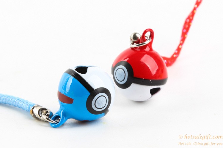 hotsalegift pikachu pokeball jingle bells pendant pokemon toy 9