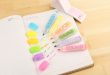 Creativas de color rotulador marcador personalizado plumas de regalo para Navidad