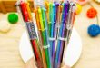 卸売安い価格6色のプラスチック製のボールペン