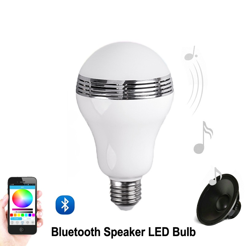 Altoparlante Bluetooth con telecomando senza fili Altoparlante musicale con  lampadina LED intelligente - Regalo di vendita calda
