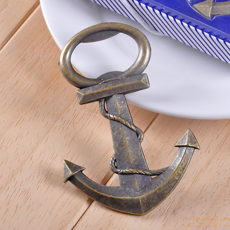hotsalegift nautical theme anchor metal bottle opener 1