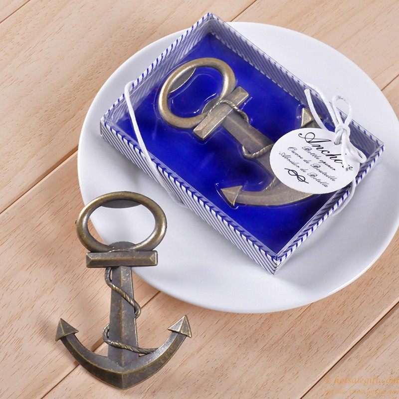 hotsalegift nautical theme anchor metal bottle opener 4